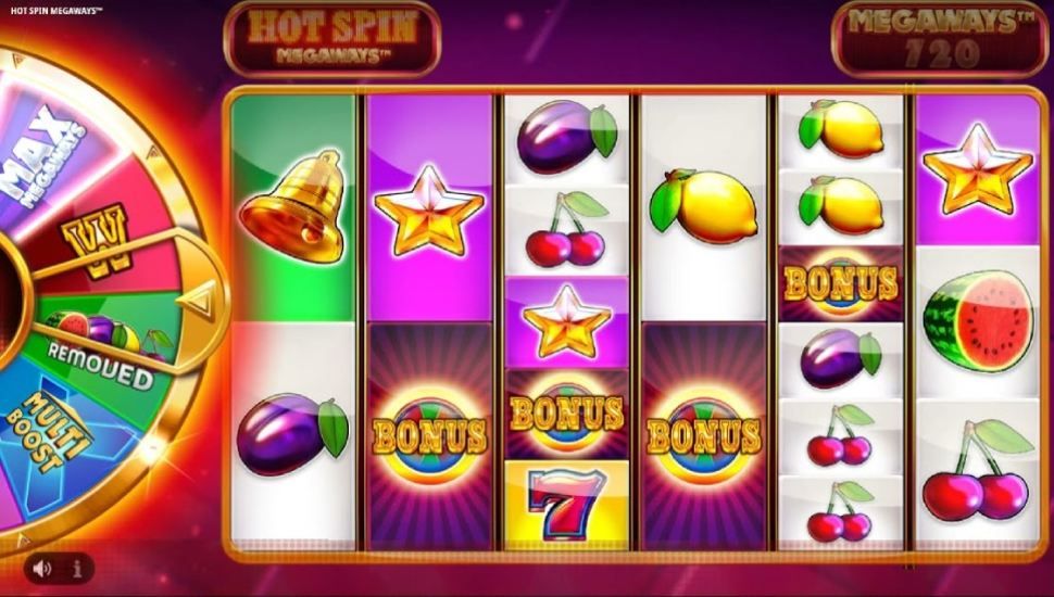 Hot spin megaways slot - feature