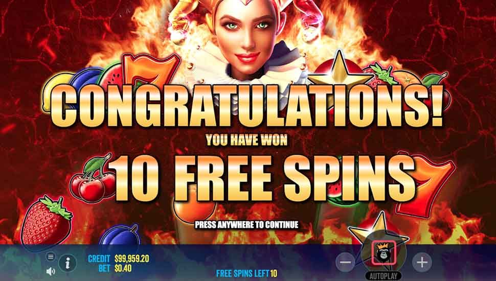 Hot to Burn Extreme slot free spins