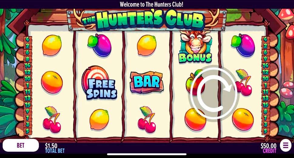 Hunter's Club slot mobile