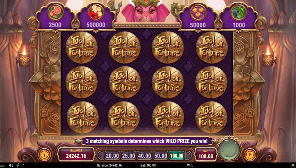 Idol of Fortune slot Wild Prize