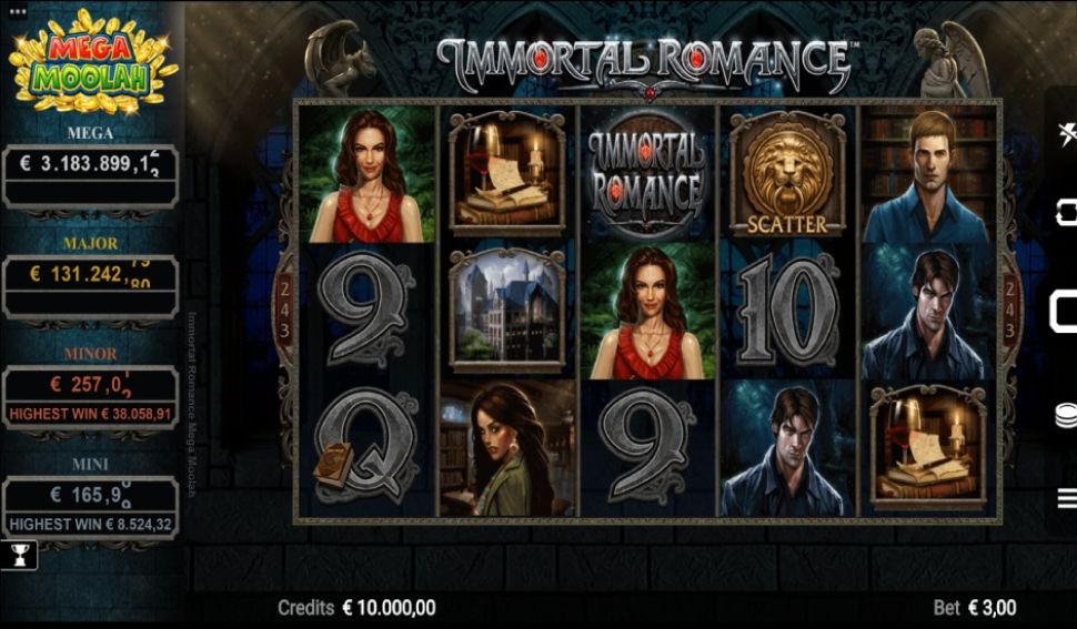 Immortal Romance Mega Moolah
