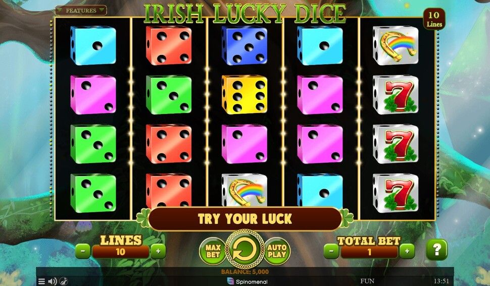 Irish Lucky Dice Slot - Review, Free & Demo Play