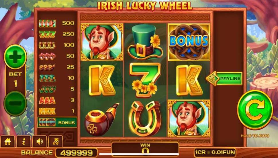 Irish Lucky Wheel Respin slot mobile