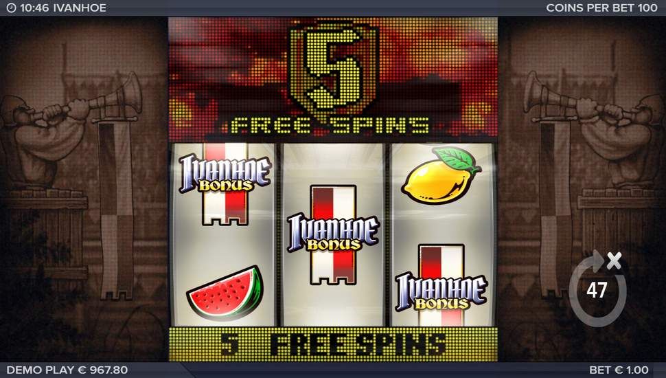 Ivanhoe Slot - Free Spins