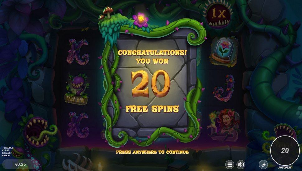 Ivy slot free spins
