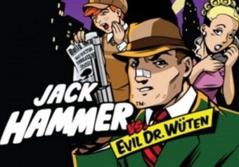 Jack Hammer vs Evil Dr. Wüten logo