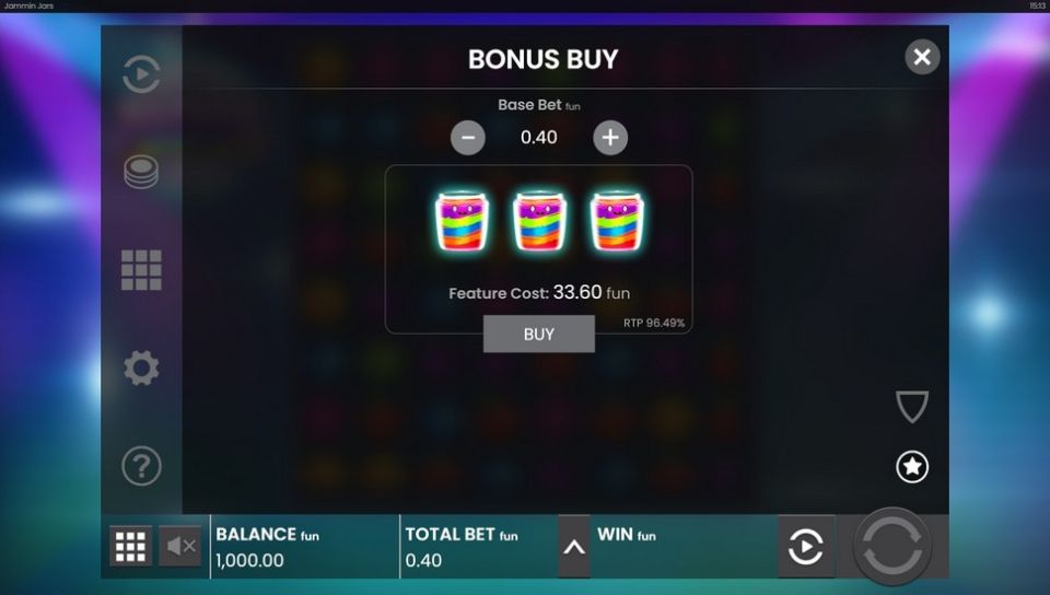 Jammin' Jars Slot Bonus Buy