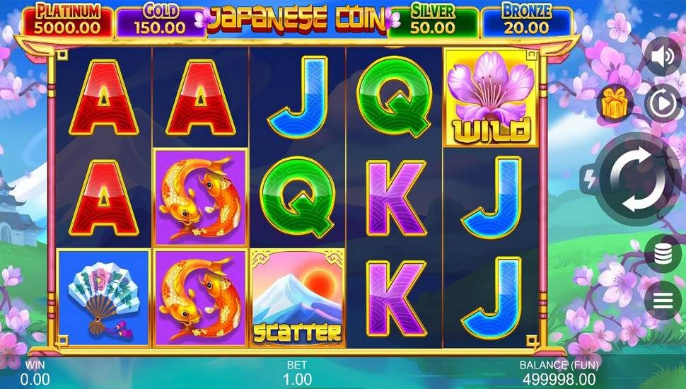 Japanese Coin: Hold The Spin slot gameplay