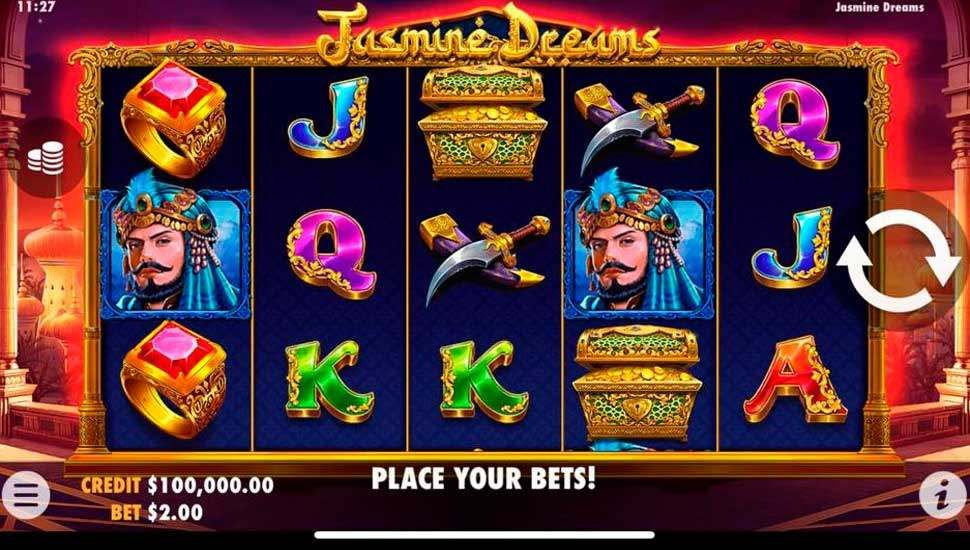 Jasmine Dreams slot mobile