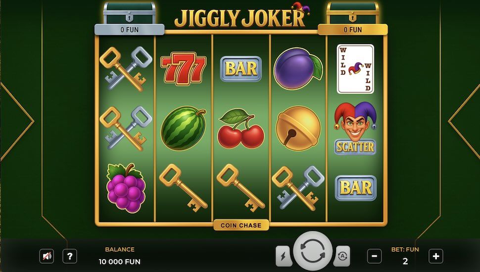 Jiggly Joker slot gameplay