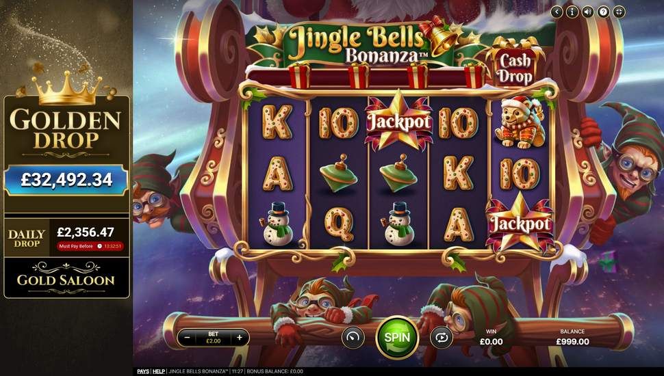 Jingle Bells Bonanza slot gameplay