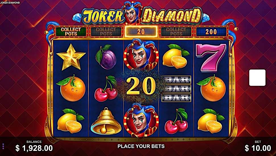 Joker Diamond slot Reel Prizes Feature