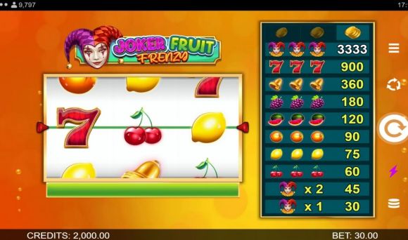 Joker Fruit Frenzy