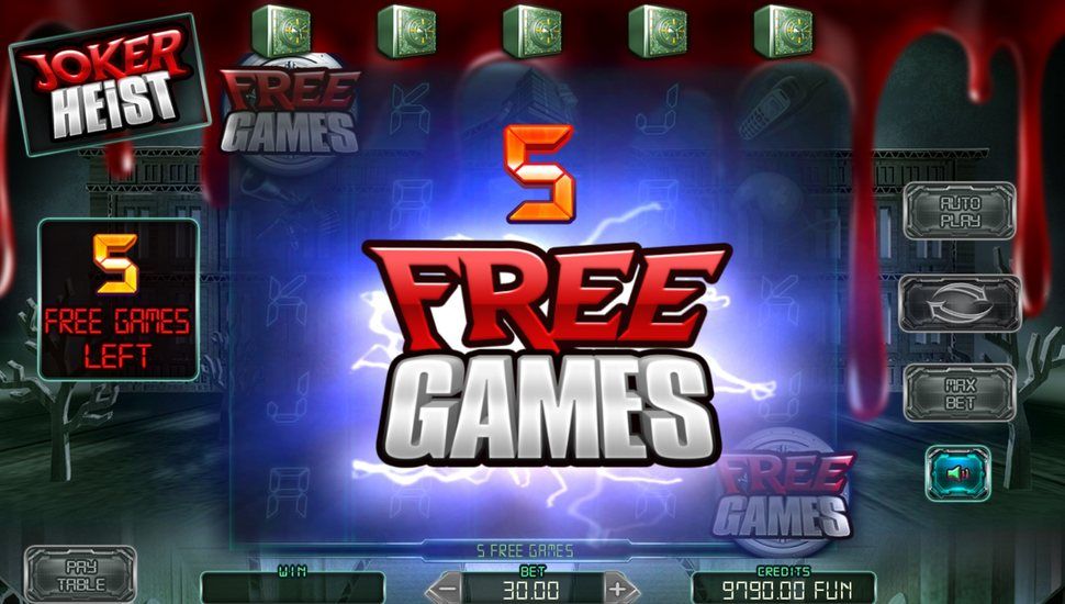 Joker Heist slot free games