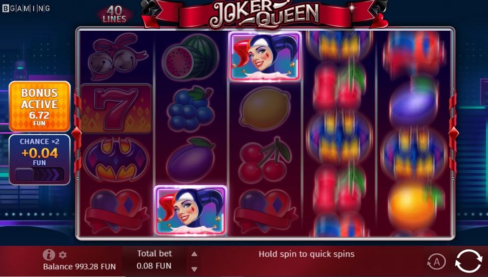 Joker Queen slot - bonus buy