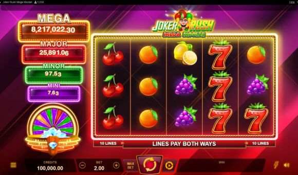Joker Rush Mega Moolah