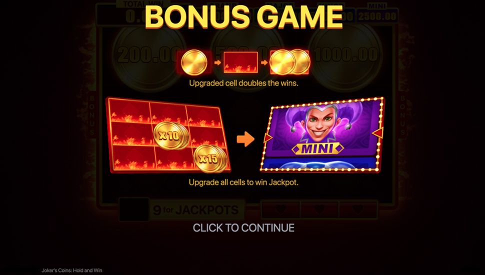 Joker's Coins: Hold and Win slot machine