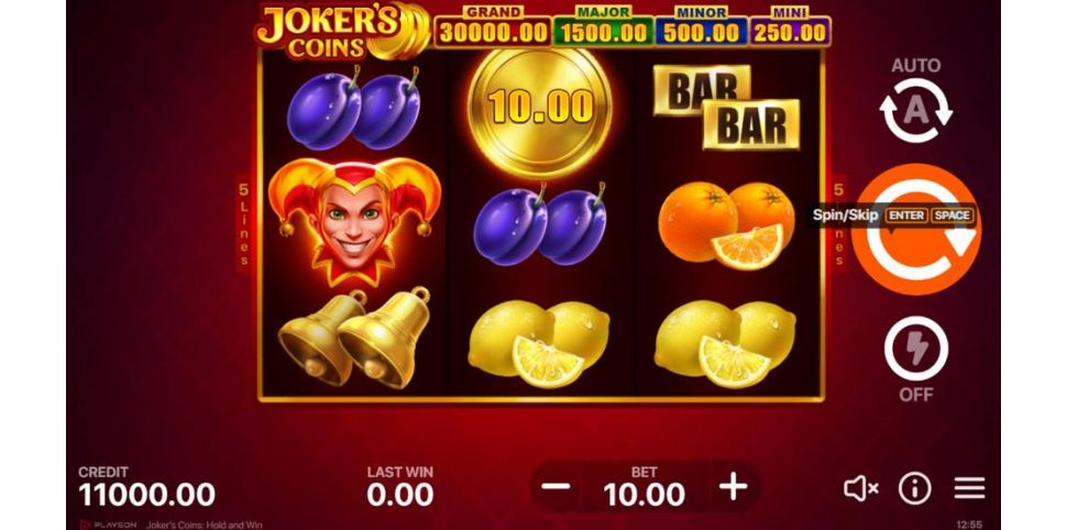 Joker’s Coins: Hold and Win 