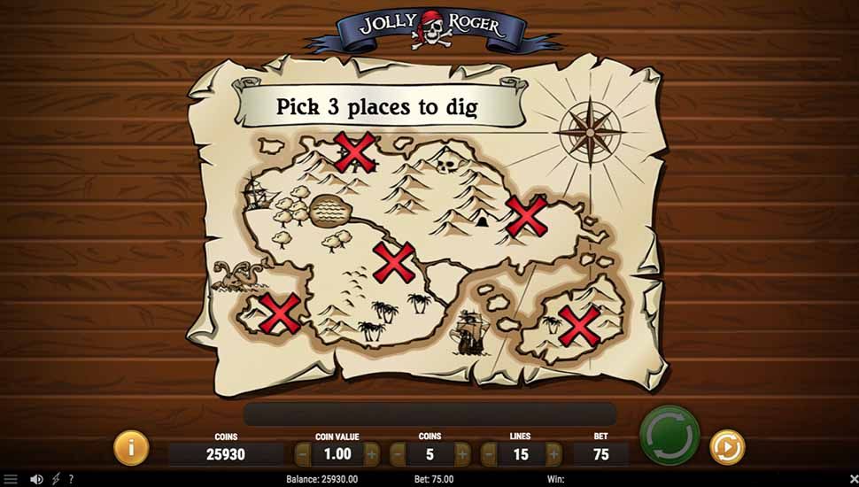 Jolly Roger slot map bonus