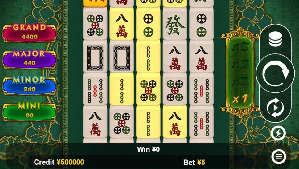 JP Mahjong slot - gameplay