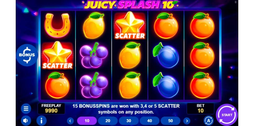 Juicy Splash 10