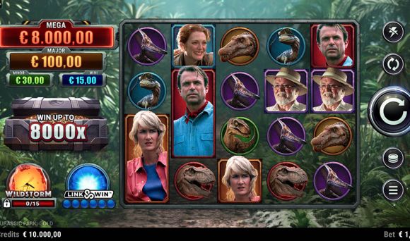 Jurassic Park Gold Link&Win