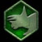 Green Dinosaur icon symbol