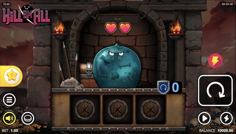 Kill Em All slot Gameplay