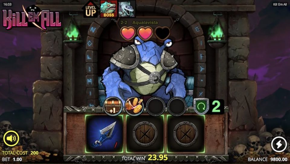 Kill Em All slot Monsters