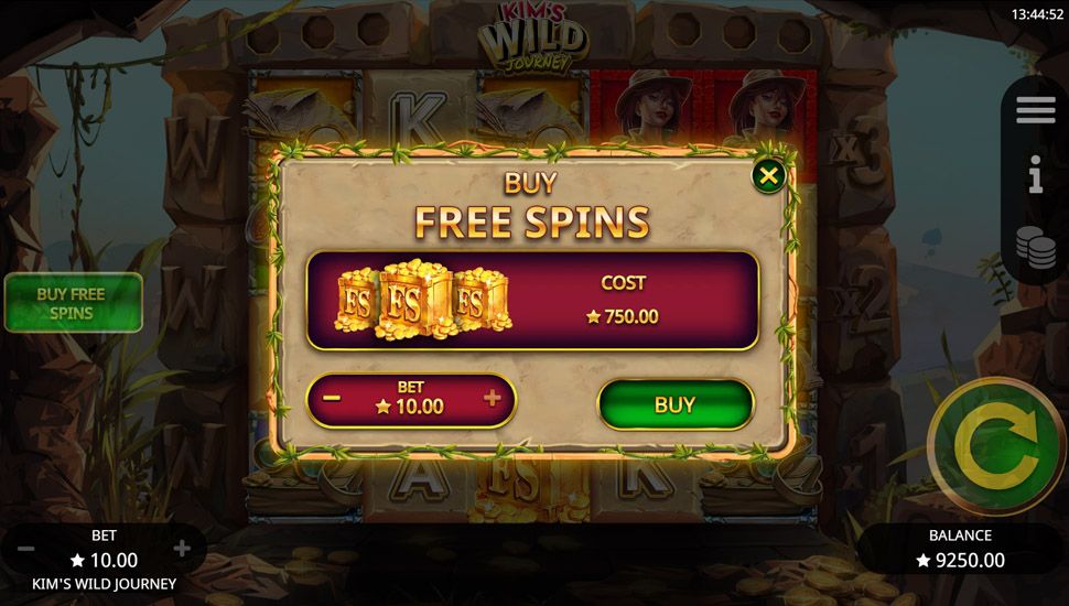 Kim's Wild Journey Slot Online – Bonus Buy