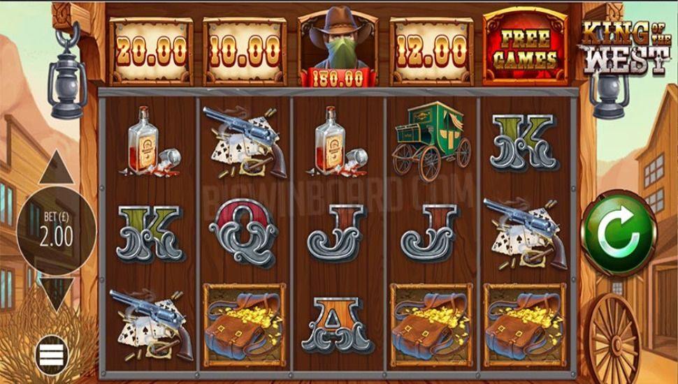 King of the West Slot by Blueprint Gaming