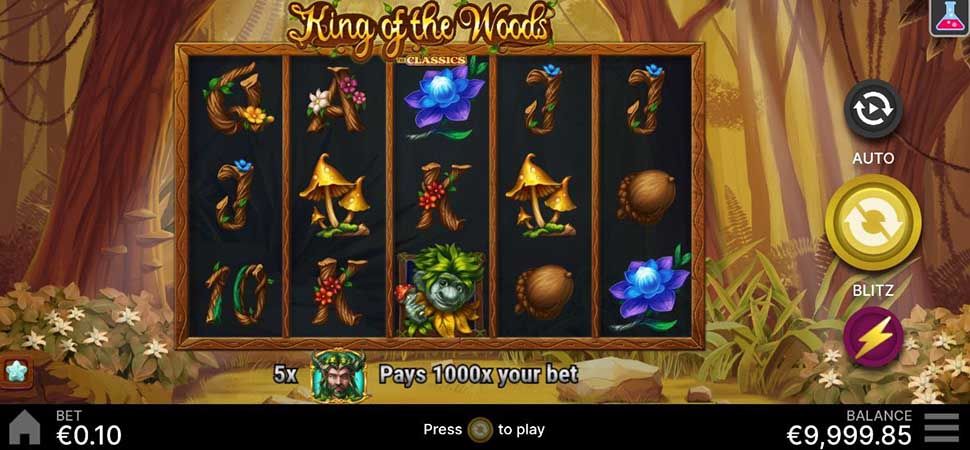 King of the Woods slot mobile