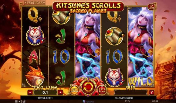 Kitsune's Scrolls Sacred Flames