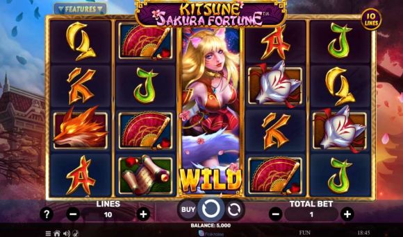 Kitsune Sakura Fortune 