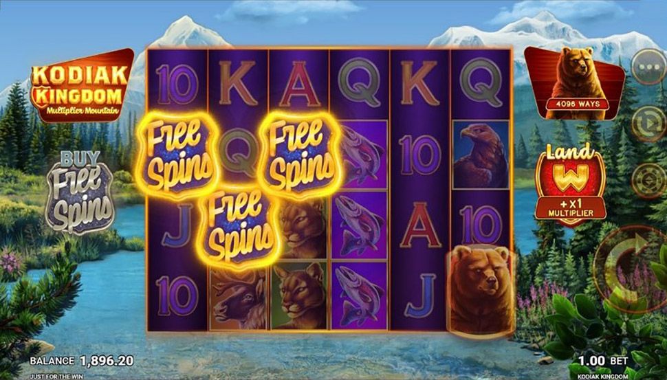 Kodiak Kingdom Slot - free spins