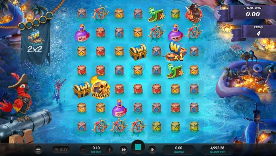 Kraken's Cove Slot Free Spins