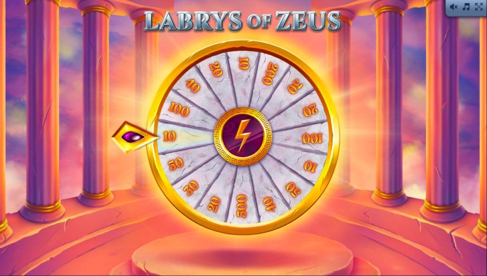 Labrys of Zeus 3х3 slot - feature