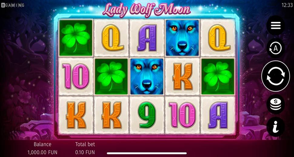 Lady Wolf Moon slot mobile