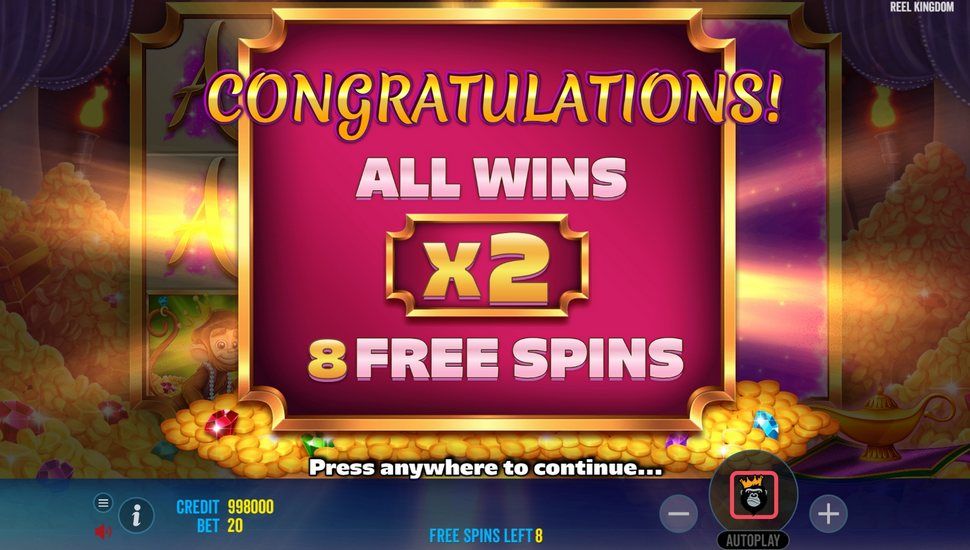 Lamp Of Infinity slot Free spins