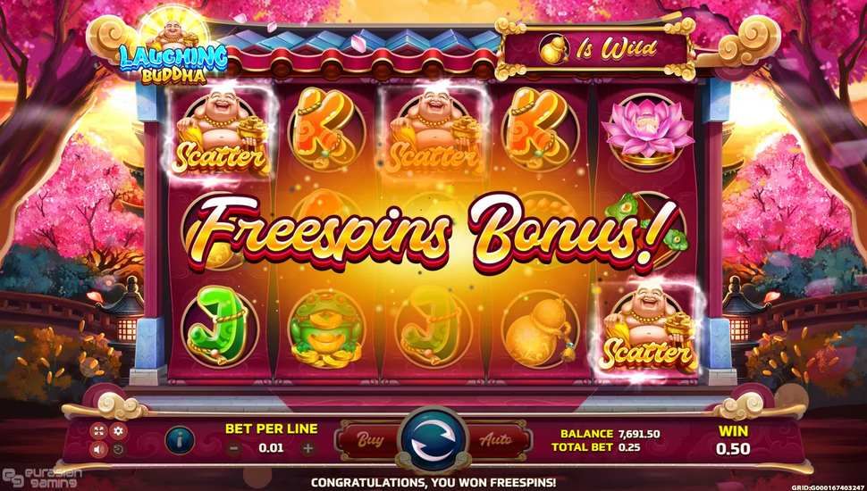 Laughing Buddha slot bonus
