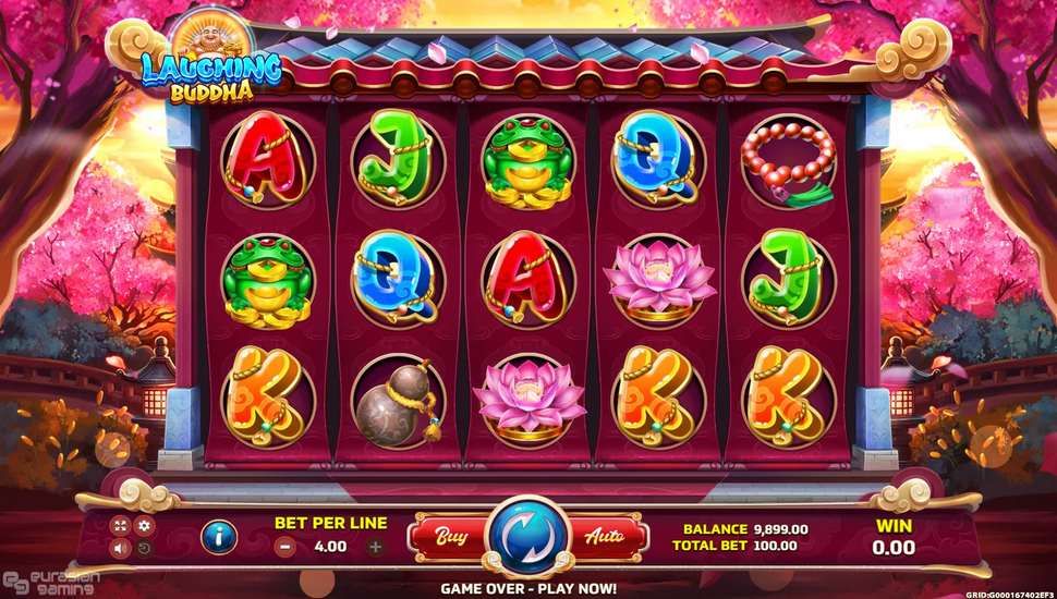 Laughing Buddha slot gameplay