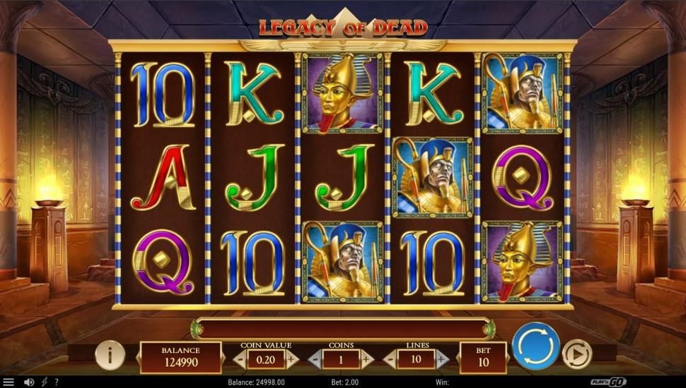 Legacy of Dead slot mobile