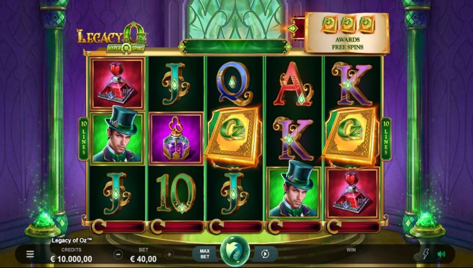 Legacy of Oz Slot by Microgaming preview