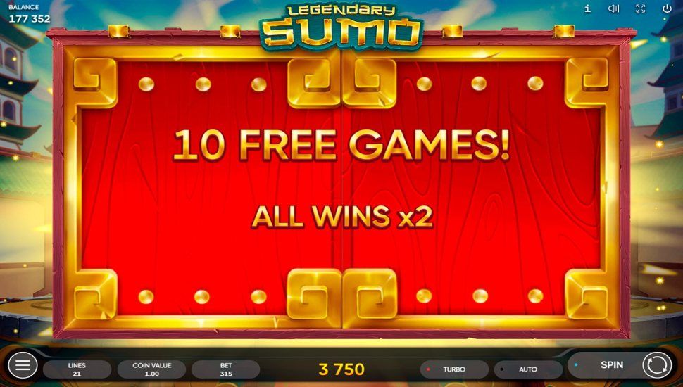 Legendary Sumo Slot - free spins