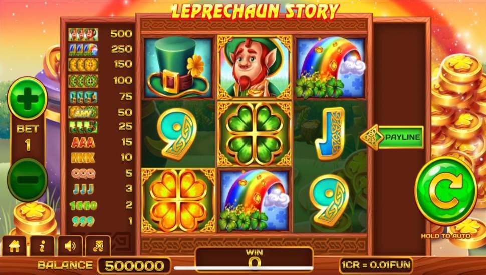 Leprechaun Story Respin slot mobile