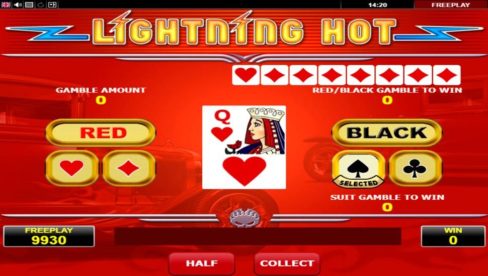 Lightning hot slot Gamble