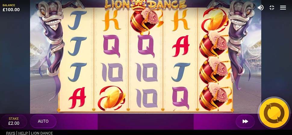 Lion Dance slot mobile