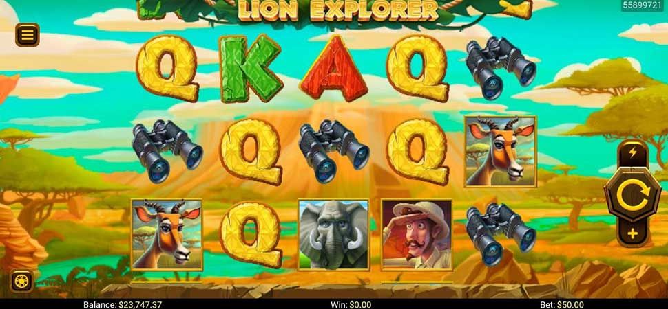 Lion Explorer slot mobile