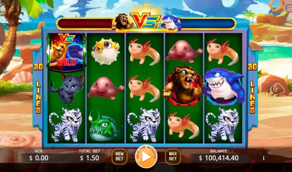 Lion vs. Shark