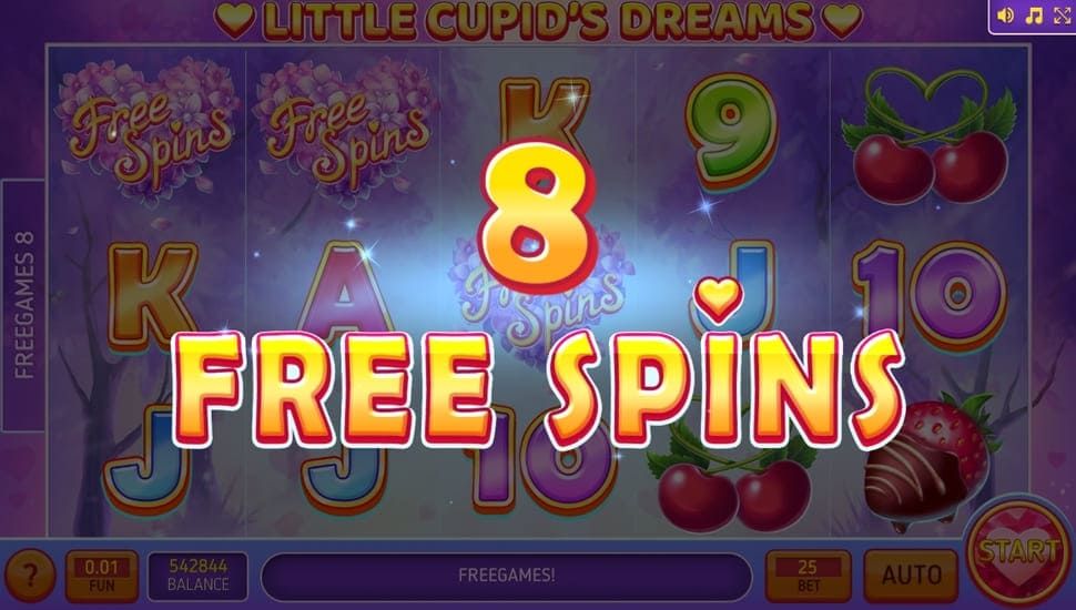 Little cupid's dreams slot free spins